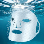 Wireless Red & Blue LED Beauty Facial Mask