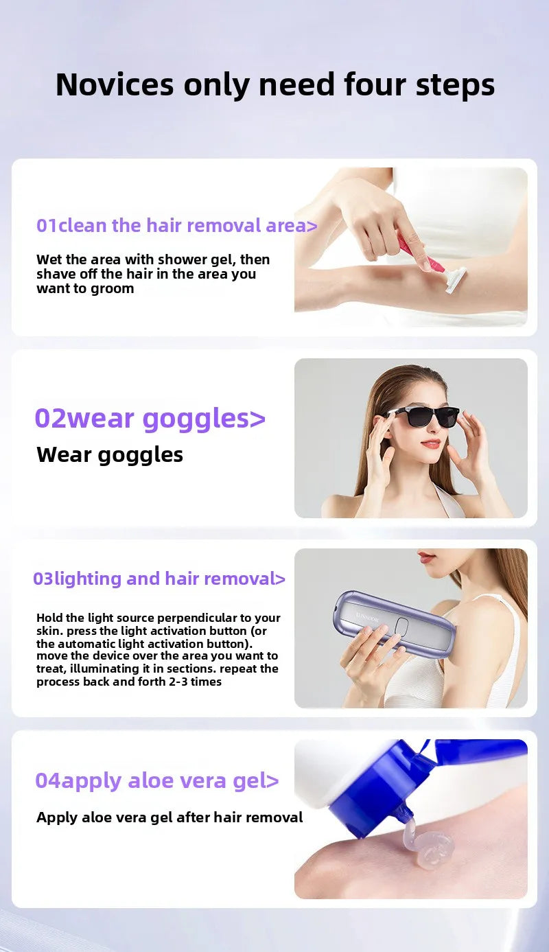 IPL Hair Removal Device